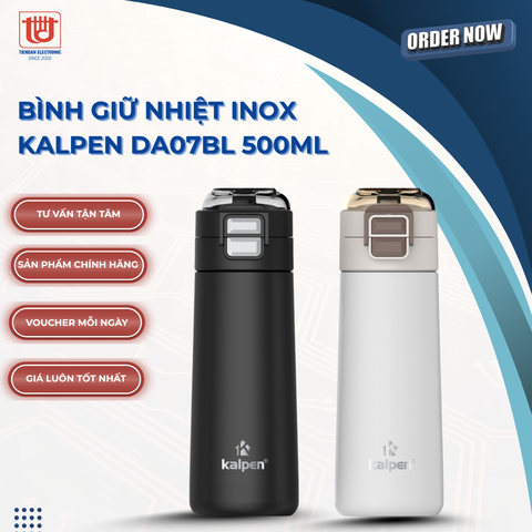 Kalpen Bình giữ nhiệt inox DA07BL - Dung tích 500ml