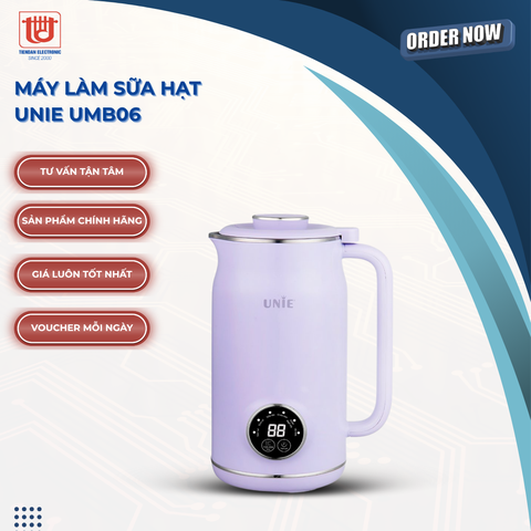 Unie Máy Làm Sữa Hạt UMB06 - Dung tích 600ml