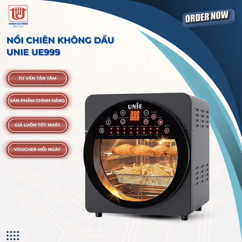 Unie Nồi Chiên Không Dầu UE-999 - Dung tích 14.5L