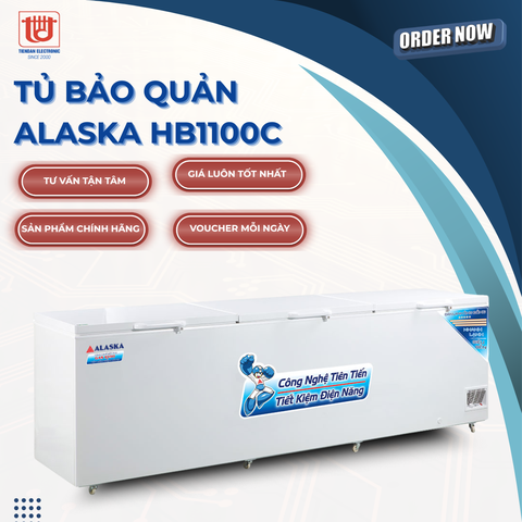 Alaska Tủ đông bảo quản HB1100C