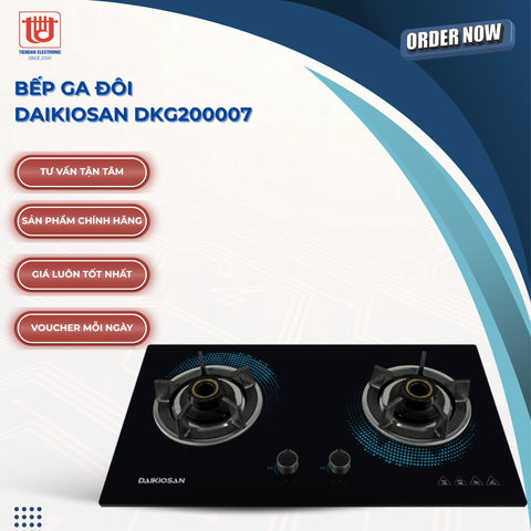 Daikiosan Bếp Ga Đôi DKG200007