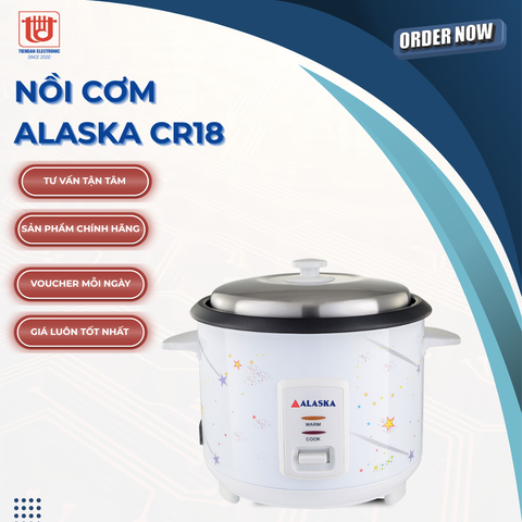Alaska nồi cơm điện CR18 - Dung tích 1.8L