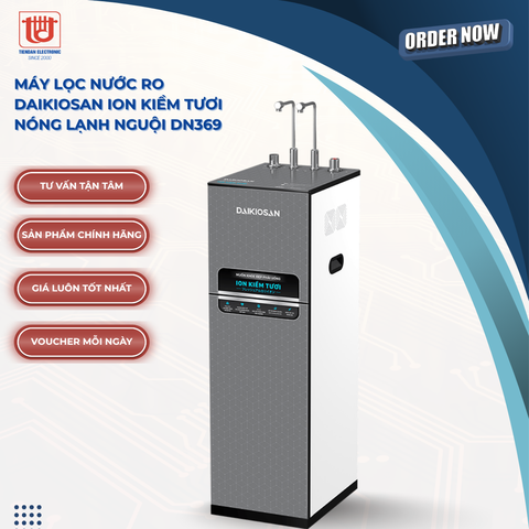 Daikiosan Máy Lọc Nước RO Ion Kiềm Tươi Nóng Lạnh Nguội DN369