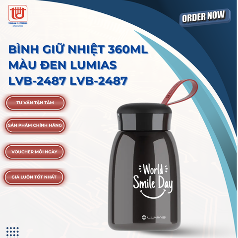 Lumias Bình giữ nhiệt 360ml LVB-2487/LVR-2487