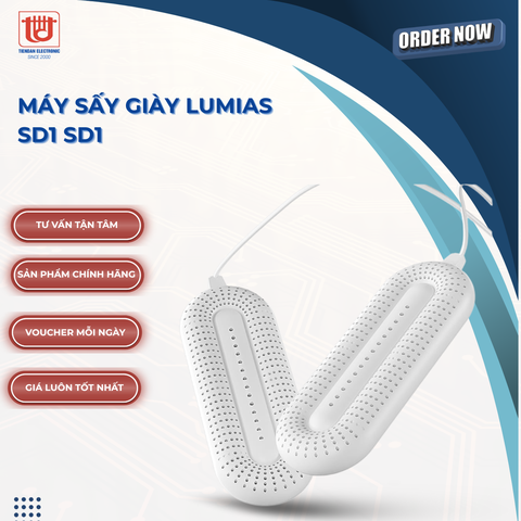 Lumias Máy sấy giày, sấy tất, khử mùi, kháng khuẩn SD1