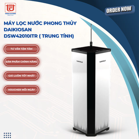 DaikioSan  Máy Lọc Nước Phong Thủy DSW42010ITR ( Trung tính)