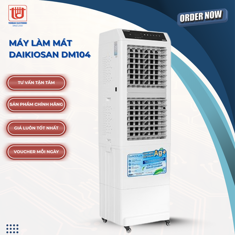 Daikiosan Máy Làm Mát DM104 - Quạt Điều Hòa