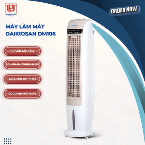 Daikiosan Máy Làm Mát DM106 - Quạt Điều Hòa