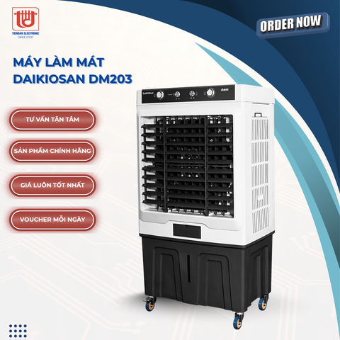 Daikiosan Máy Làm Mát DM203 - Quạt Điều Hòa