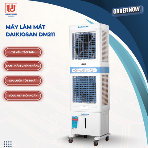 Daikiosan Máy Làm Mát DM211 - Quạt Điều Hòa