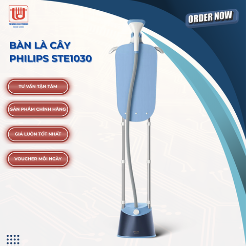 Philips Bàn Là Cây Hơi Nước STE1030 - Công suất 1800W