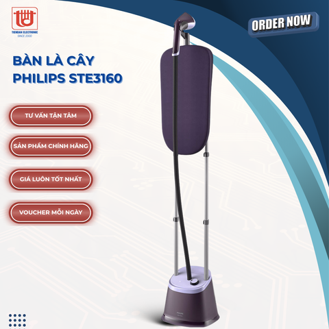 Philips Bàn Là Cây Hơi Nước STE3160 - Công suất 2000W