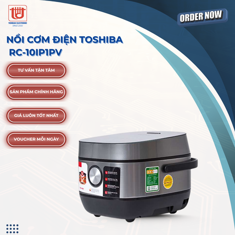 Toshiba Nồi Cơm Điện Cao Tần RC-10IP1PV - Dung tích 1L