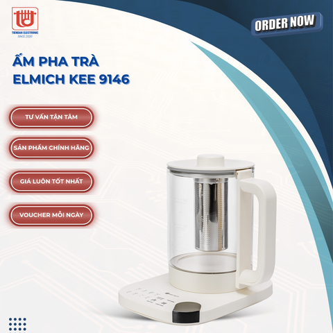 Elmich Ấm Điện Pha Trà Đa Năng KEE 9146 - Dung tích 1.6L