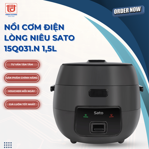 Sato Nồi Cơm Lòng Niêu 15Q031.N - Dung tích 1.5L