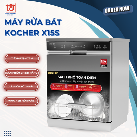 Kocher Máy rửa bát X15S