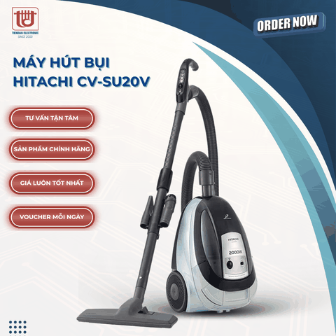Hitachi Máy Hút Bụi CV-SU20V - Công suất 2000W