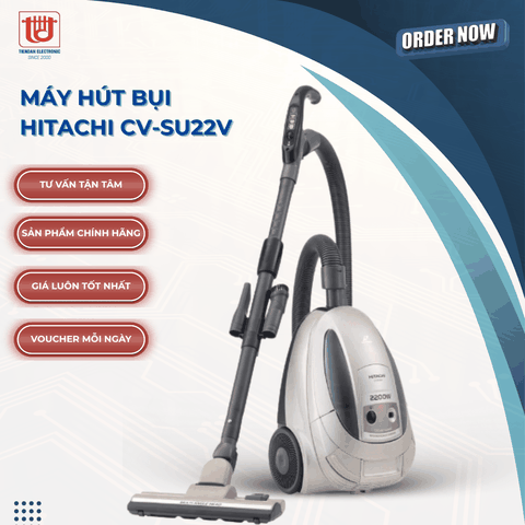 Hitachi Máy Hút Bụi CV-SU22V - Công suất 2200W