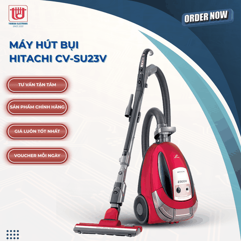 Hitachi Máy Hút Bụi CV-SU23V - Công suất 2300W