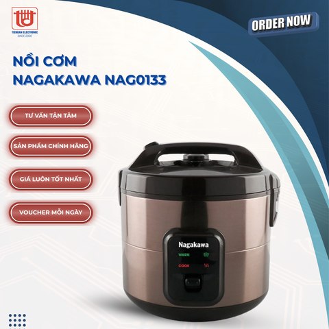 Nagakawa Nồi Cơm Điện NAG0133 - Dung tích 1.8L