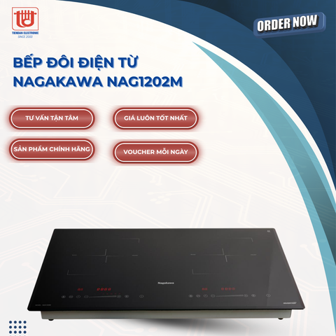 Nagakawa Bếp Đôi Điện Từ NAG1202M