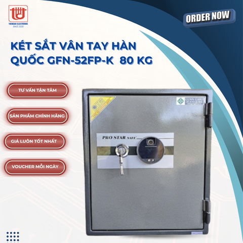 Gunngard Két sắt vân tay Hàn Quốc GFN-52FP-K