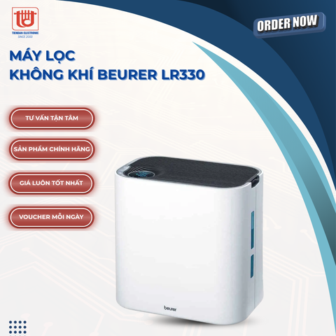 Beurer Máy Lọc Không Khí & Tạo Độ Ẩm LR330 - Công suất 60W