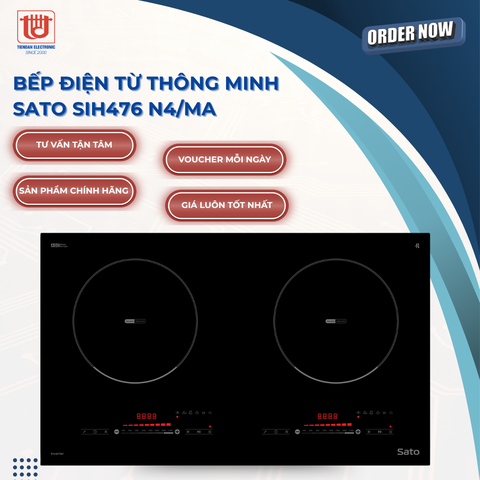 Sato Bếp Điện Từ Đôi SIH476 N4/MA