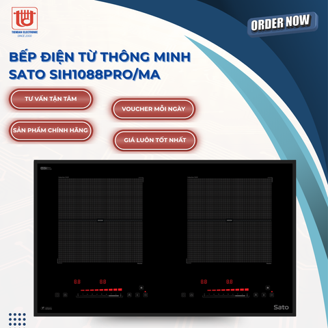 Sato Bếp Điện Từ Đôi SIH1088Pro/MA