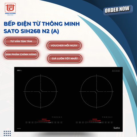 Sato Bếp Điện Từ Đôi SIH268 N2 (A)