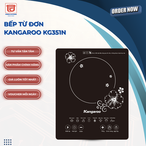 Kangaroo Bếp Từ Đơn KG351N