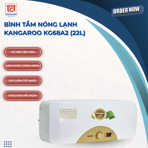 Kangaroo Bình tắm nóng lạnh KG68A2 - 22L