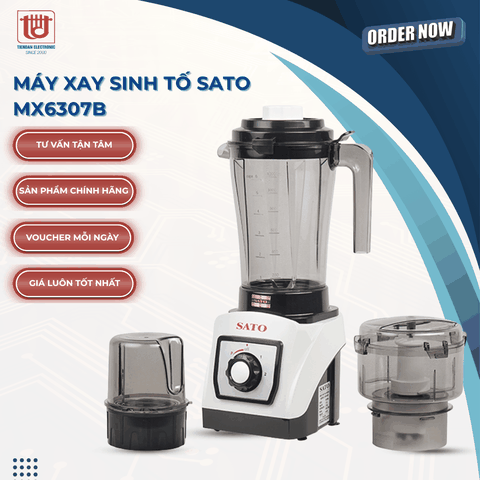 Sato Máy Xay Sinh Tố Đa Năng MX6307B