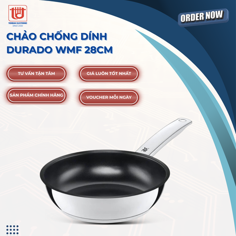 WMF Chảo Chống Dính Durado Ceramic Tráng Gốm Thép Không Gỉ - Size 28cm