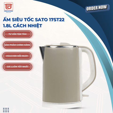 Sato Ấm Đun Nước Siêu Tốc 17ST22