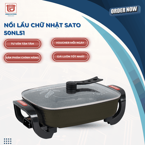 Sato Nồi Lẩu Điện Đa Năng 50NL51