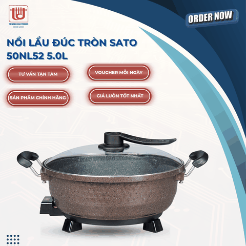 Sato Nồi Lẩu Điện Đa Năng 50NL52