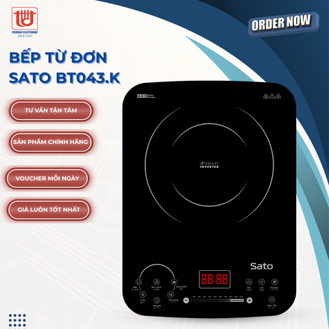 Sato Bếp Điện Từ Đơn BT043.K/BT043.N