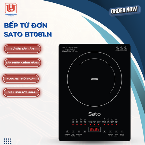Sato Bếp Điện Từ Đơn BT081.N