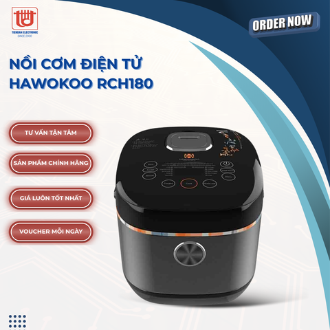 Hawonkoo Nồi Cơm Điện Tử RCH180 - Dung tích 1.8L