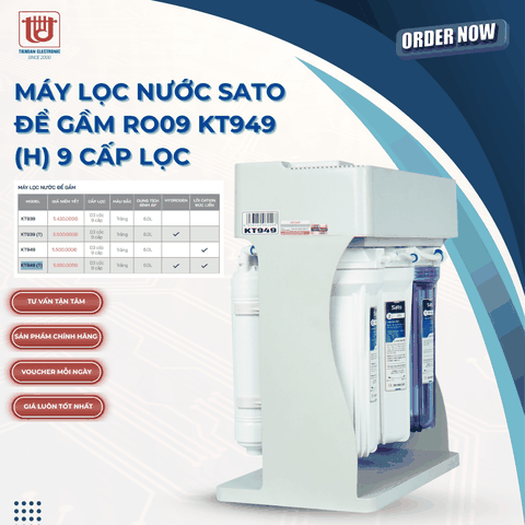 Sato Máy Lọc Nước Để Gầm KT949 (T)