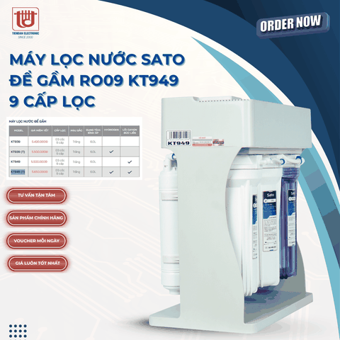 Sato Máy Lọc Nước Để Gầm KT949