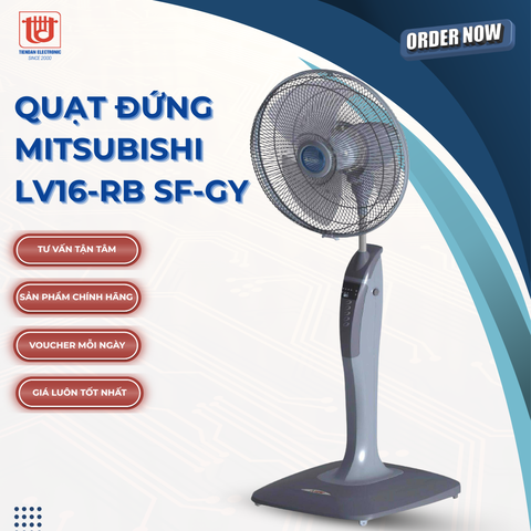 Mitsubishi Quạt Đứng 3 Cánh LV16 - RB SF - GY