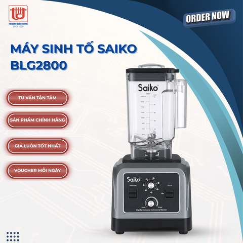 Saiko Máy Xay Sinh Tố Công Nghiệp BLG2800 - 2800W