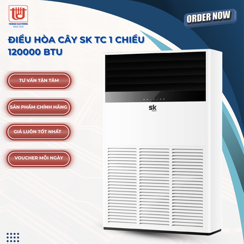 Sumikura Điều hòa cây TC 1 chiều 120000 btu APF/APO-1200