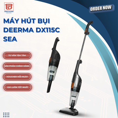 Deerma Máy Hút Bụi Cầm Tay DX115C Sea