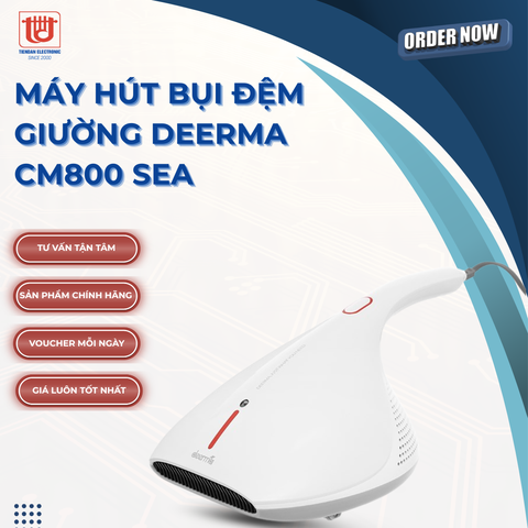 Deerma Máy Hút Bụi Giường Đệm CM800 Sea