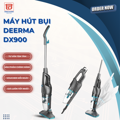 Deerma Máy Hút Bụi Cầm Tay DX900