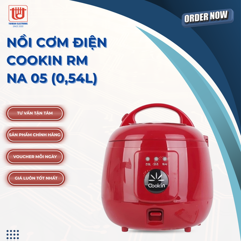 Cookin Nồi Cơm Điện RM - NA 05 - Dung tích 0.54L