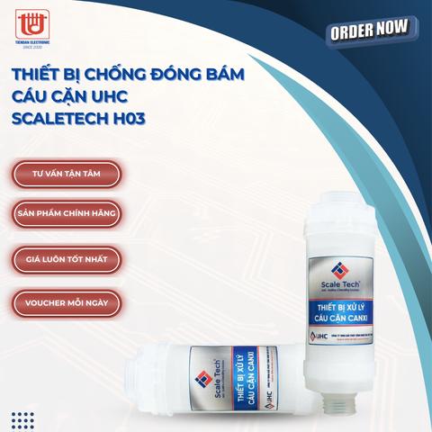 Thiết bị xử lý nước chống đóng bám cáu cặn, Canxi đá vôi Scaletech H03